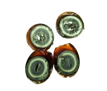 preserved eggの写真素材