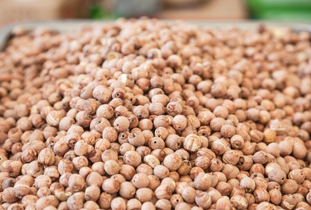 red lotus seedの写真素材