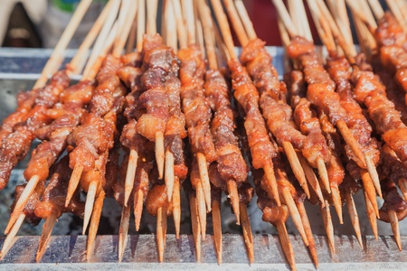 lamb kebabs の写真素材