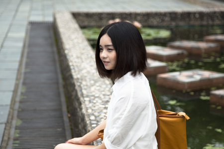 Asian femaleの写真素材