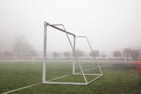 soccer gateの写真素材