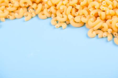 macaroni pasta studio shotの写真素材