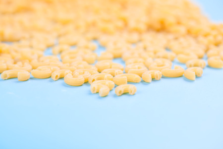 macaroni pasta studio shotの写真素材