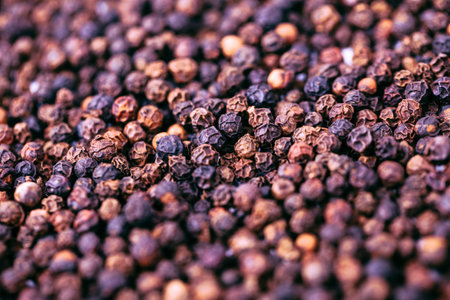 black pepper with old film effect
