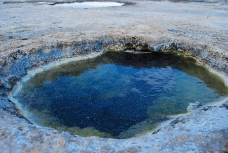 Natural hot tubの写真素材