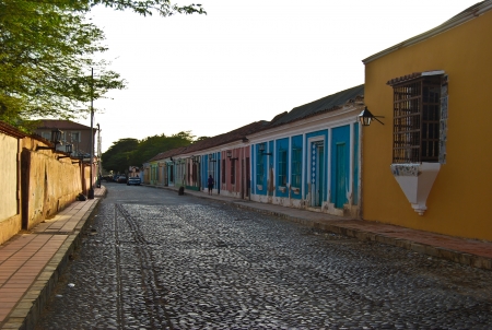 Spanish old townの写真素材