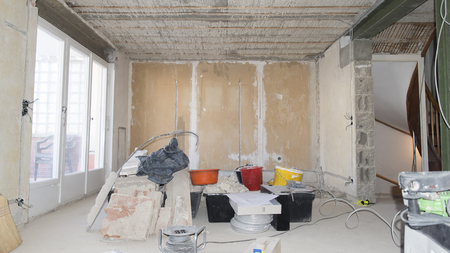 building a homeの写真素材