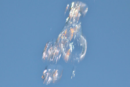 Blur of Motion and Water, shining through color and abstract art of color 