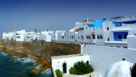 coastline Essaouira, Moroccoの写真素材