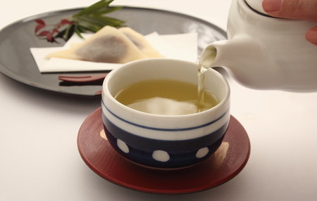 Japanese Green Teaの写真素材