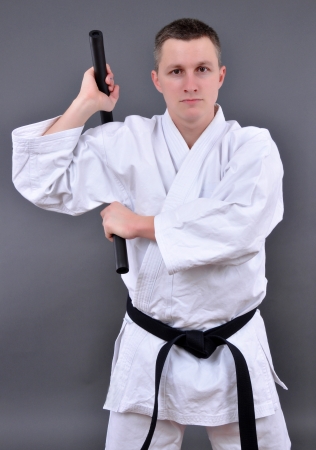 Training Nunchaku の写真素材