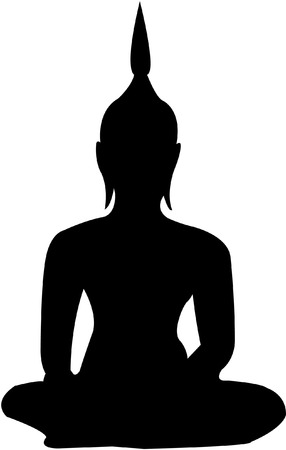 Buddha shadowのイラスト素材