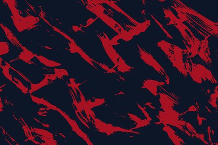 Abstract multicolored image, made with a brush and paints. You can use it as an interesting background or on your banner. Handmade dirty shabby smears of red and black colour. Wood texture. のイラスト素材