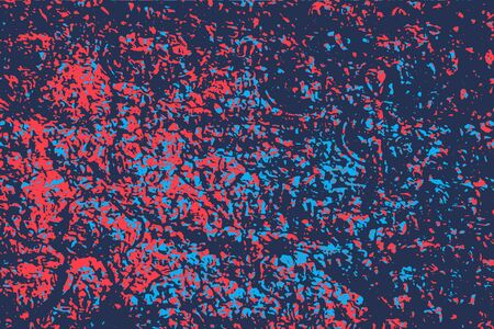 Abstract multicolored image, made with a brush and paints. You can use it as an interesting background or on your banner. Handmade blue and white colour.Eps vector illustration.のイラスト素材