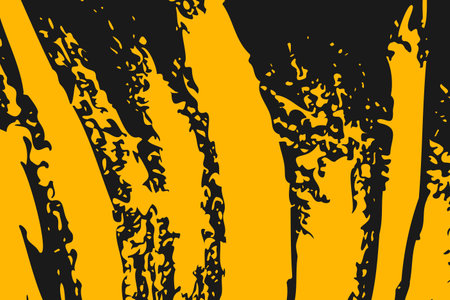 Colorful paint brush strokes. Pattern with spots and blobs of paint or ink. Vector hand drawn...