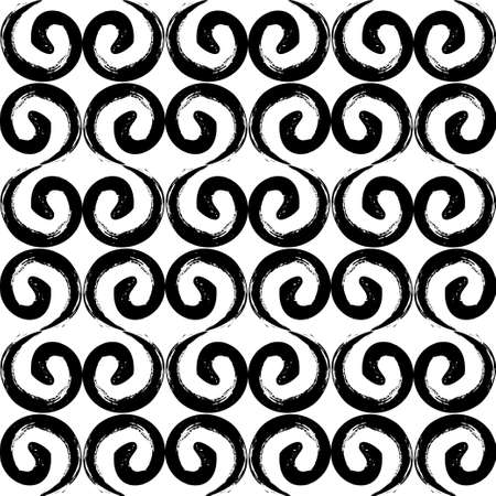 Geometric lines checkered abstract decorative background.のイラスト素材