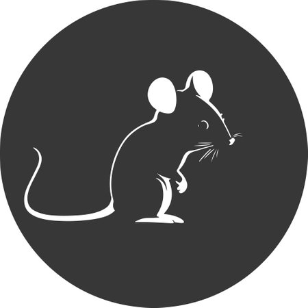 Hand drawn mouse or rat. Sketch, vector illustration. Vector illustrationのイラスト素材