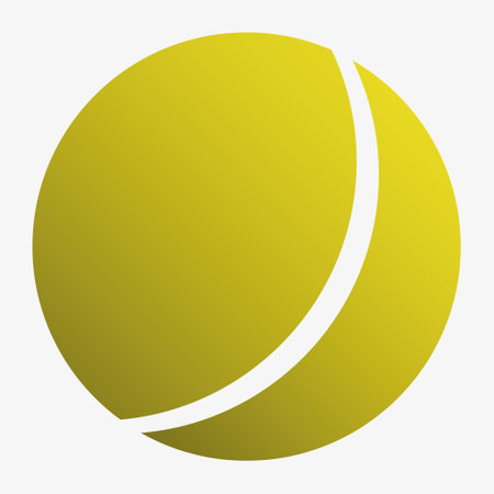 Tennis ball icon. Vector ball eps illustrationのイラスト素材