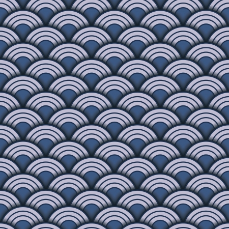 Seamless wave texture, backgroundのイラスト素材
