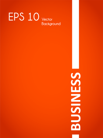 Minimalist vector background with orange colourのイラスト素材