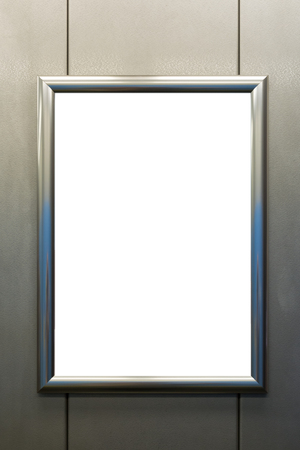 Art Museum Frame Vintage Ornate Painting Picture Blank Clipping Path Isolated Beautifulの写真素材