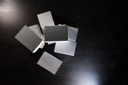 Paper Match Boxes Cartons Cardboard White Blank Template Contraast