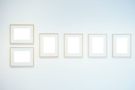 Gallery Museum Isolated Frame Contemporary  Wall Rectangularの写真素材