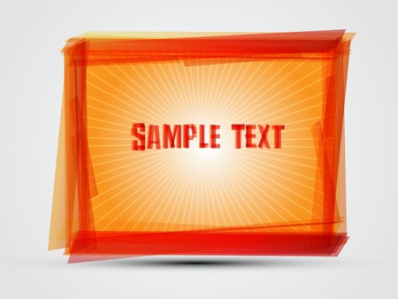 EPS10 Colorful Abstract Frame Vector Designのイラスト素材