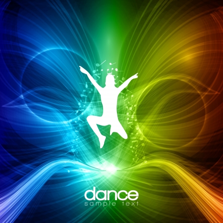  Party People   Background - Dancing Young Menのイラスト素材
