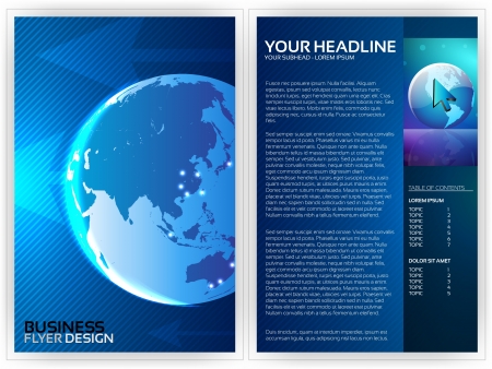 Business Flyer Template -  Designのイラスト素材