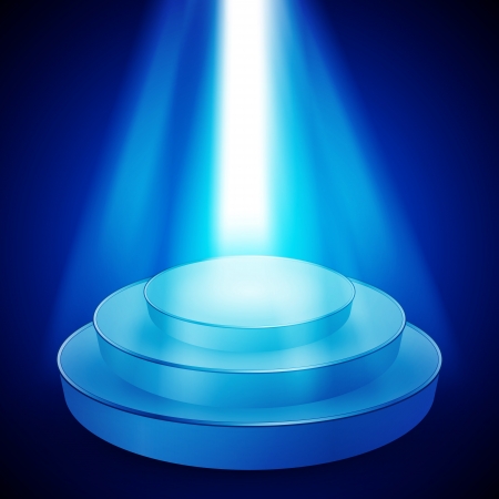 Stage with Lights - Designのイラスト素材