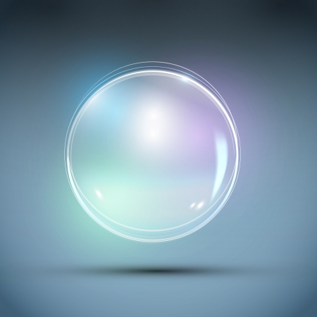 Realistic Bubble  Abstract Backgroundのイラスト素材