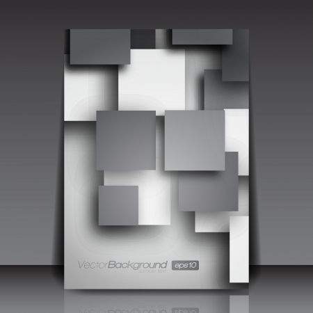 3D Squares - Business Flyer Template Designのイラスト素材