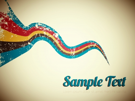 Abstract Retro Background   のイラスト素材