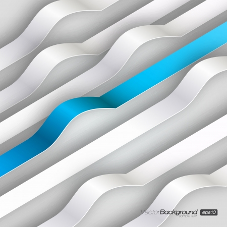 Abstract wavy lines background   のイラスト素材