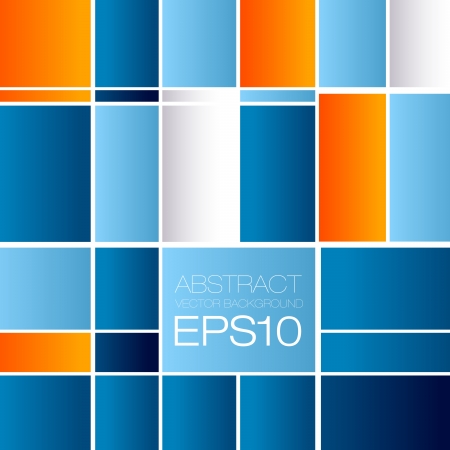 Abstract Squares Background - Design Conceptのイラスト素材