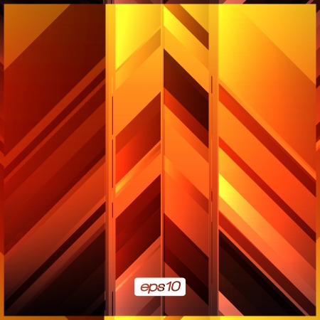 Abstract Geometric Shapes Retro Background   EPS10 Designのイラスト素材