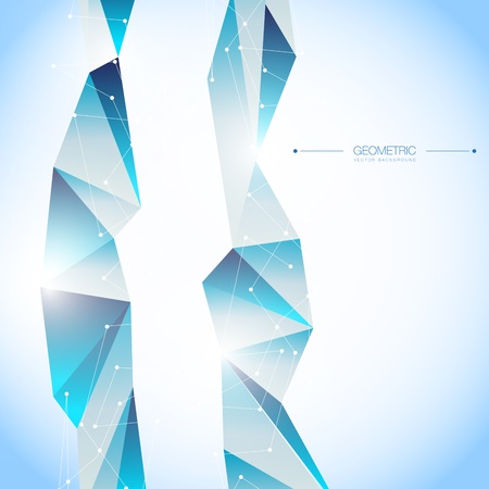 Colorful Geometric Design Layout Backgroundのイラスト素材