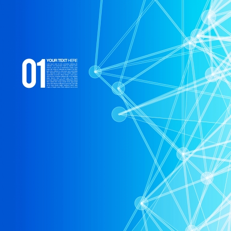 3D Blue Abstract Mesh Background with Circles, Lines and Shapes 3D Blue Abstract Mesh Background with Circles, Lines and Shapes