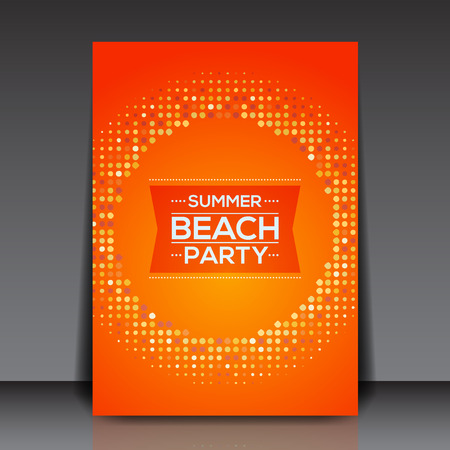 Abstract Flyer Background | EPS10 Editable Designのイラスト素材