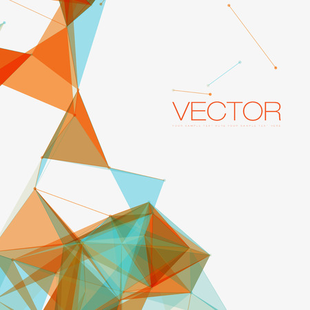 Abstract Shapes Background | EPS10 Futuristic Designのイラスト素材