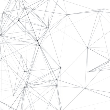 Abstract Shapes Vector Background | Line Art