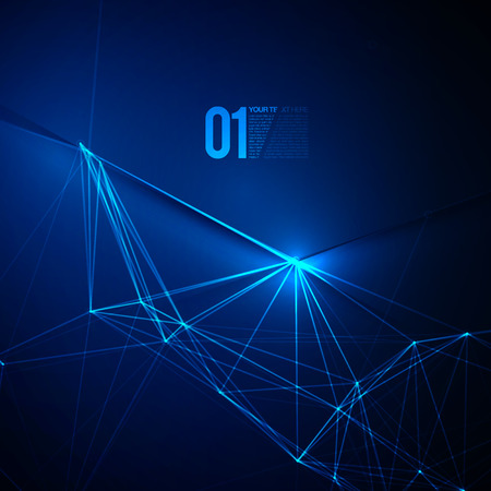 Abstract Blue Laser Light  EPS10 Vector Backgroundのイラスト素材