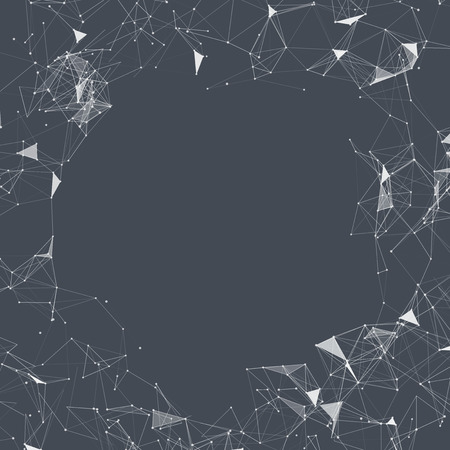 Black and White Mesh Vector Background  EPS10 Designのイラスト素材