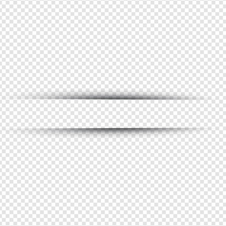 Shadow Line - Website Design Elements on Isolated Backgroundのイラスト素材