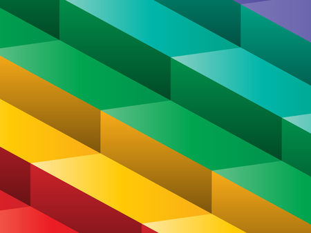 Steps Colorful Vector Backgroundのイラスト素材