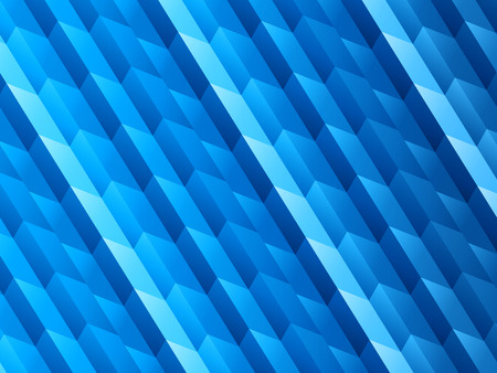 Geometric Blue Vector Backgroundのイラスト素材