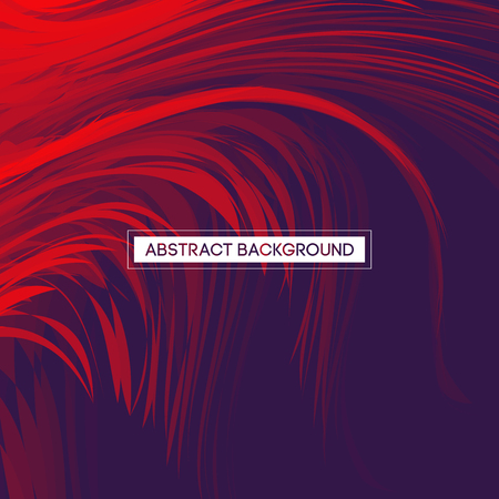 Feather Abstract Background Design | Vector Illustrationのイラスト素材
