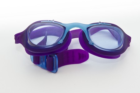 Underwater Diving gear isolated on whiteの写真素材