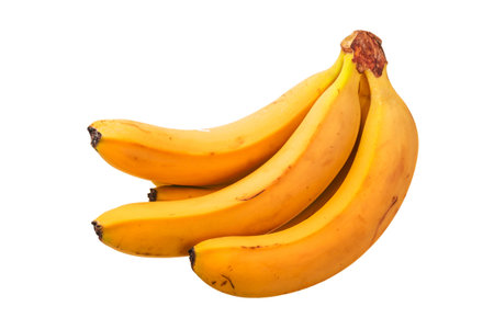 Banana isolatedの写真素材